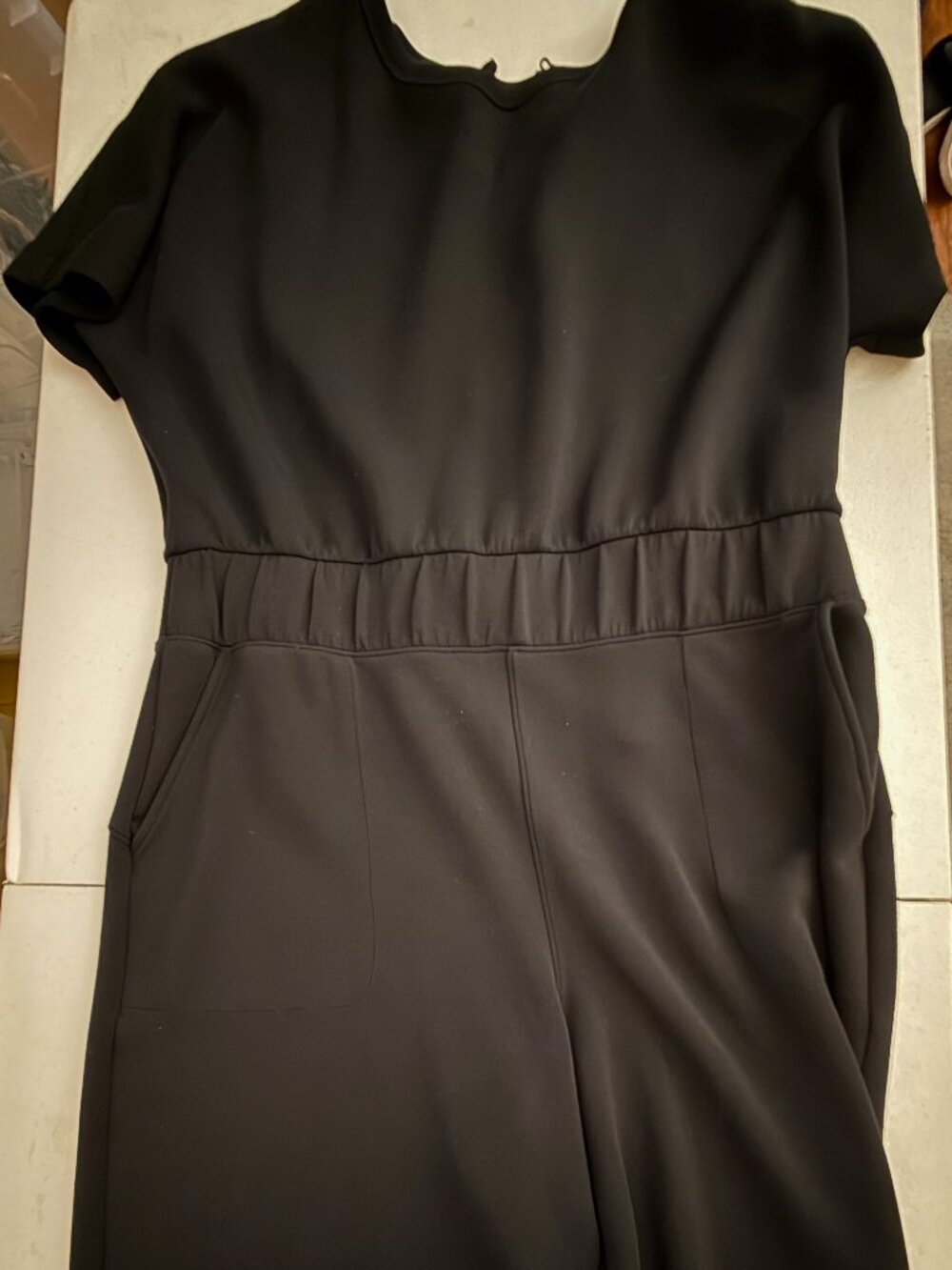 SPANX Jumpsuit, Black, 2X